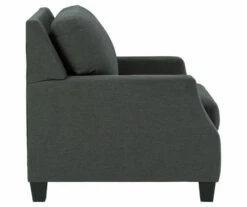 Bayonne Charcoal Armchair -FurniHub Store 810594660 4