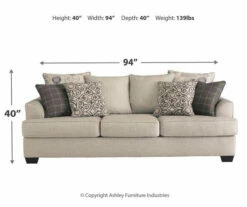 Velletri Pewter Sofa -FurniHub Store 810594666 3