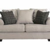 Velletri Pewter Loveseat -FurniHub Store 810594667
