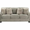 Olsberg Steel Faux Suede Sofa 1 Olsberg Steel Faux Suede Sofa -FurniHub Store 810594668