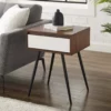Walker Edison Fluted Side Table 1 Walker Edison Fluted Side Table -FurniHub Store 810597280 B0