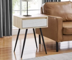 Walker Edison Fluted Side Table 5 Walker Edison Fluted Side Table -FurniHub Store 810597312 B0