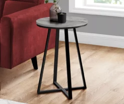 Monarch Metal Accent Table 23 Monarch Metal Accent Table -FurniHub Store 810598398 B0
