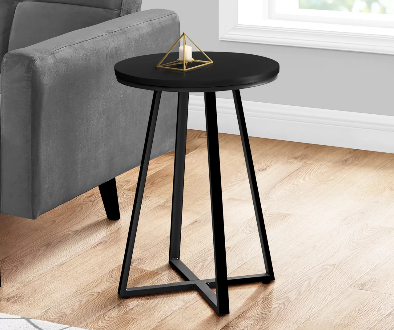 Monarch Metal Accent Table 6 Monarch Metal Accent Table - Image 4