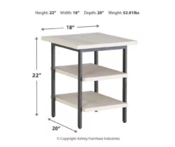 Bayflynn Open End Tables, 2-Pack -FurniHub Store 810598675 3