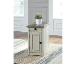 Bolanburg Chairside End Table With USB Ports, Outlets & Tray -FurniHub Store 810598698 9