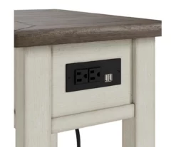 Bolanburg Chairside End Table With USB Ports & Outlets -FurniHub Store 810598700 2