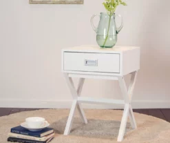 Glitzhome X-Leg End Table -FurniHub Store 810598716 A0 2