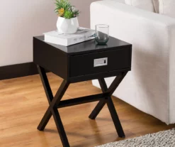 Glitzhome X-Leg End Table -FurniHub Store 810598717 A0 2