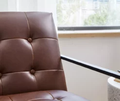 Glitzhome Modern Industrial Faux Leather Accent Chairs, 2-Pack 30 Glitzhome Modern Industrial Faux Leather Accent Chairs, 2-Pack -FurniHub Store 810598913 A0 5