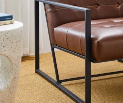 Glitzhome Modern Industrial Faux Leather Accent Chairs, 2-Pack 31 Glitzhome Modern Industrial Faux Leather Accent Chairs, 2-Pack -FurniHub Store 810598913 A0 6