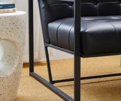 Glitzhome Modern Industrial Faux Leather Accent Chairs, 2-Pack 24 Glitzhome Modern Industrial Faux Leather Accent Chairs, 2-Pack -FurniHub Store 810598914 A0 6