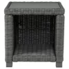 Elite Park All-Weather Wicker Patio End Table -FurniHub Store 810599417 4