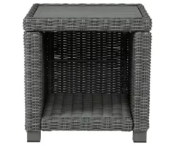 Elite Park All-Weather Wicker Patio End Table