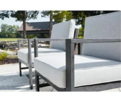 Fynnegan Gray Wood Cushioned Patio Lounge Chairs, 2-Pack 17 Fynnegan Gray Wood Cushioned Patio Lounge Chairs, 2-Pack -FurniHub Store 810599421 3