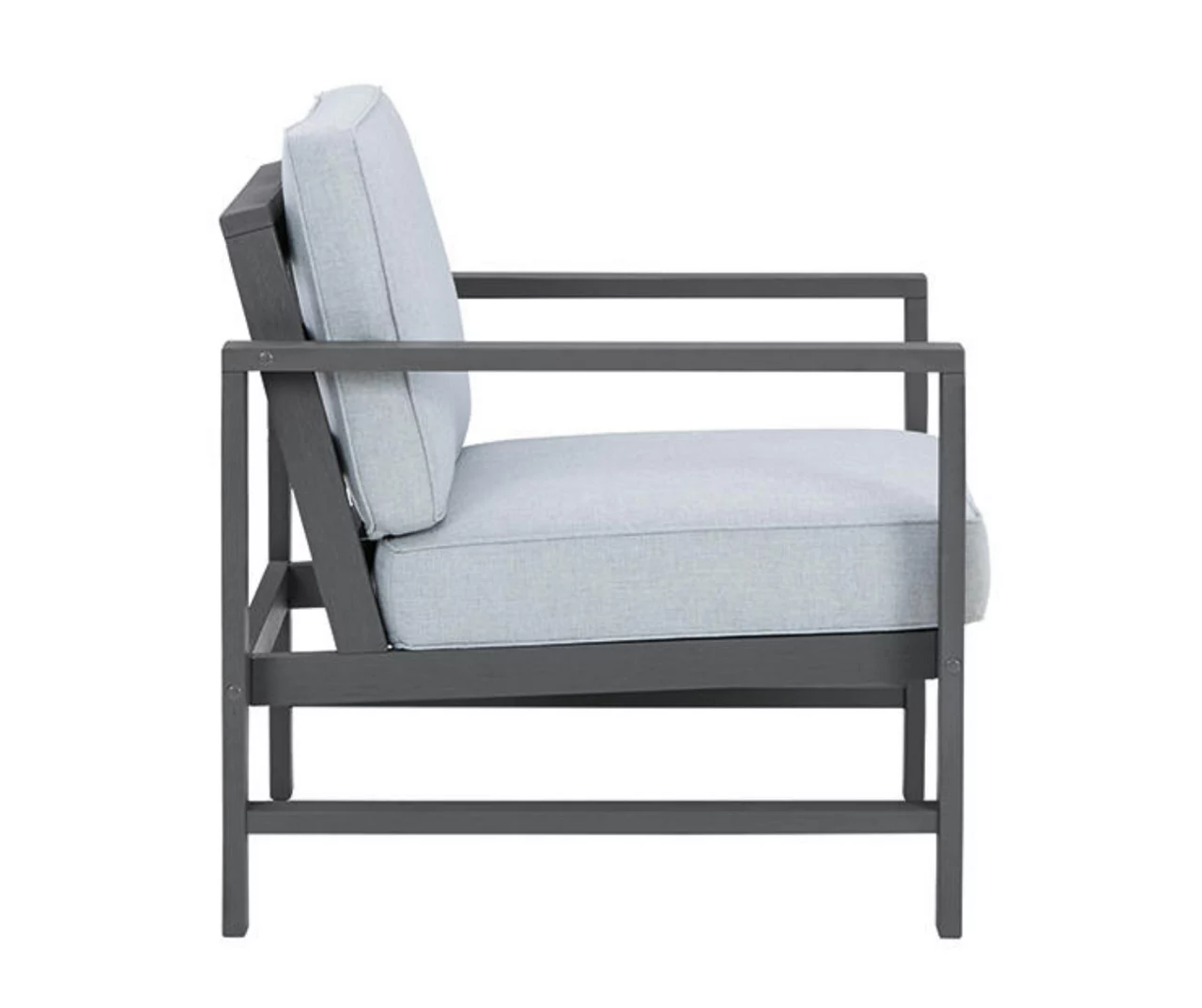 Fynnegan Gray Wood Cushioned Patio Lounge Chairs, 2-Pack 7 Fynnegan Gray Wood Cushioned Patio Lounge Chairs, 2-Pack - Image 5