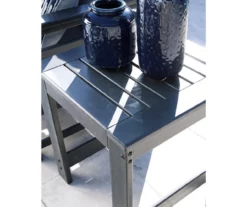 Amora Slat Wood Look Patio End Table -FurniHub Store 810599430 3