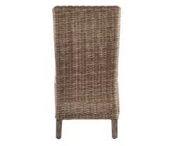 Beachcroft All-Weather Wicker Cushioned Patio Dining Chairs, 2-Pack -FurniHub Store 810599436 4