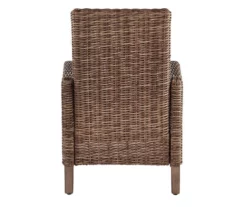 Beachcroft All-Weather Wicker Cushioned Patio Dining Armchairs, 2-Pack 11 Beachcroft All-Weather Wicker Cushioned Patio Dining Armchairs, 2-Pack -FurniHub Store 810599437 2