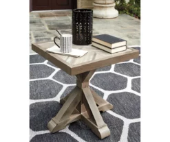 Beachcroft Wood Look Patio End Table -FurniHub Store 810599438 1