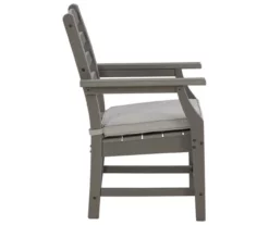 Visola Wood Look Cushioned Patio Armchairs, 2-pack -FurniHub Store 810599440 4