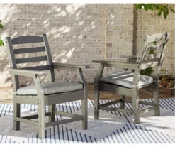 Visola Wood Look Cushioned Patio Armchairs, 2-pack -FurniHub Store 810599440 5