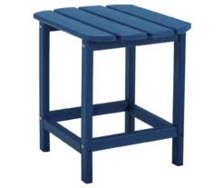 Sundown Treasure Blue Slat End Table -FurniHub Store 810599449 1