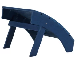 Sundown Treasure Blue Slat Ottoman -FurniHub Store 810599450 2