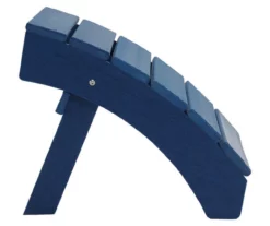 Sundown Treasure Blue Slat Ottoman -FurniHub Store 810599450 6