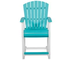 Eisley Wood Look Patio Dining Counter Stools, 2-Pack -FurniHub Store 810599459 4