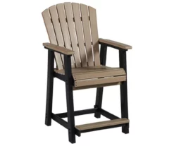 Fairen Trail Wood Look Patio Dining Counter Stools, 2-Pack -FurniHub Store 810599463 1