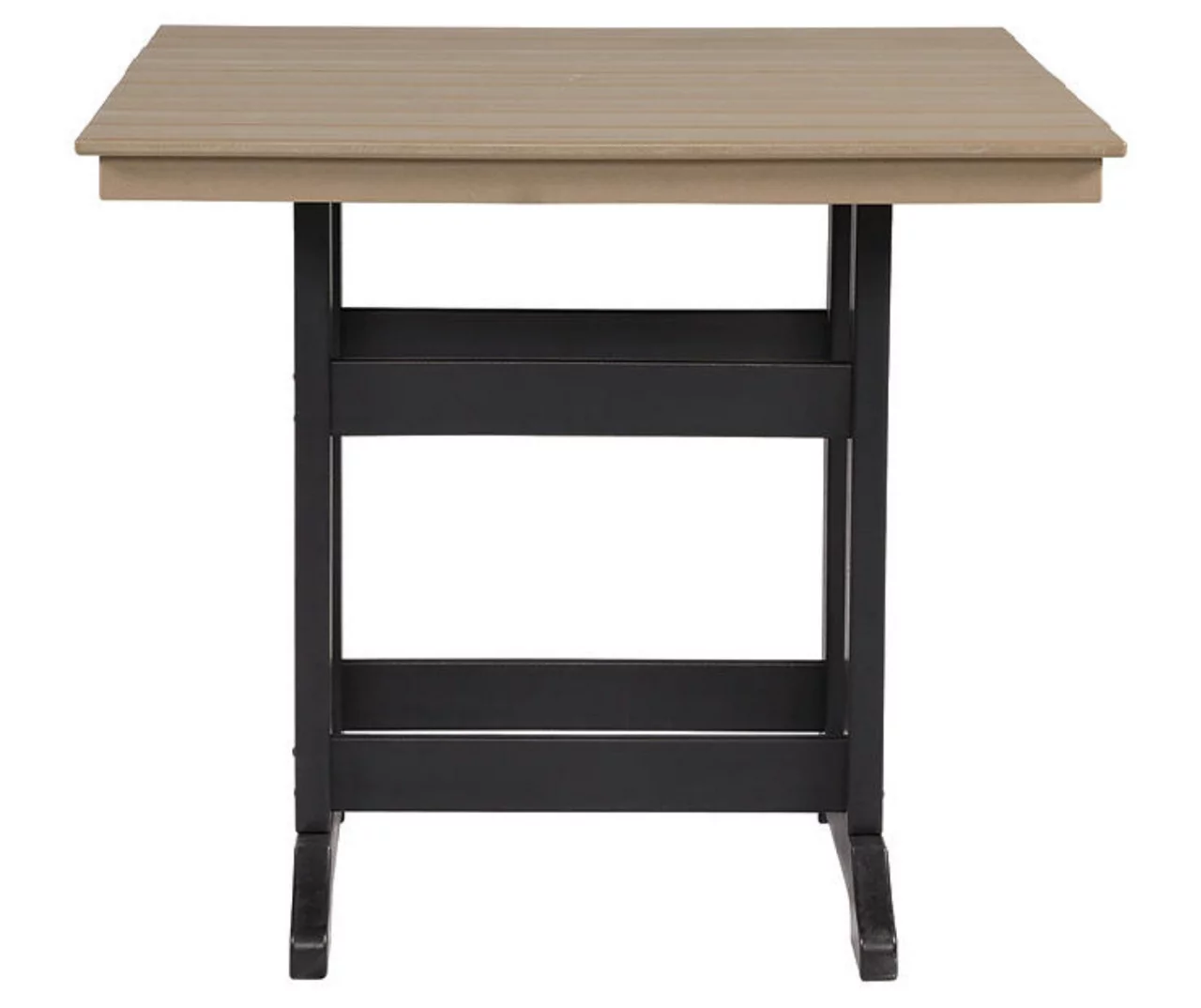 Fairen Trail Wood Look Patio Counter-Height Dining Table 4 Fairen Trail Wood Look Patio Counter-Height Dining Table - Image 2