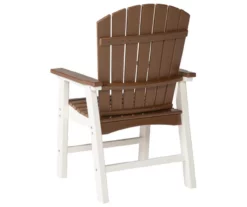 Genesis Bay Brown & White Patio Armchairs, 2-Pack -FurniHub Store 810599465 2