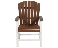 Genesis Bay Brown & White Patio Armchairs, 2-Pack -FurniHub Store 810599465 3