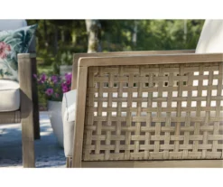 Barn Cove Wood Cushioned Patio Loveseat -FurniHub Store 810599479 8