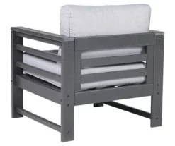 Amora Wood Look Cushioned Patio Chairs, 2-Pack -FurniHub Store 810599484 2