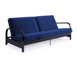 DHP Elbern Black Metal Futon With Cover -FurniHub Store 810600181 A3