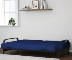DHP Elbern Black Metal Futon With Cover -FurniHub Store 810600181 B8