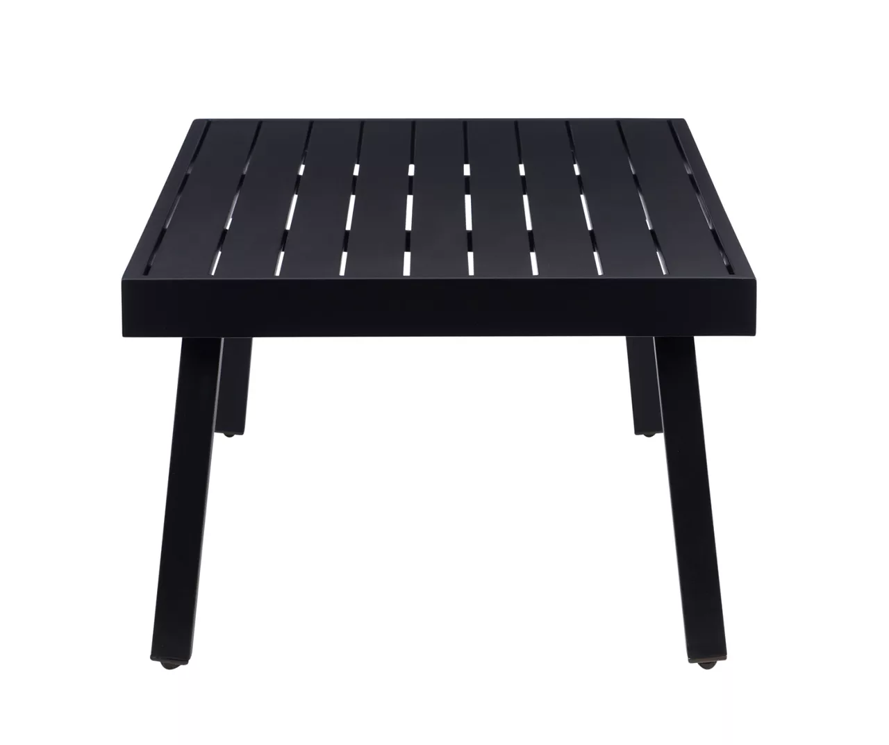 Marcy Black Metal Patio Coffee Table 5 Marcy Black Metal Patio Coffee Table - Image 3