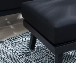 Marcy Metal Cushioned Patio Ottoman -FurniHub Store 810607957 A8 5