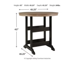 Fairen Trail Wood Look Bar-Height Dining Table -FurniHub Store 810607984 4