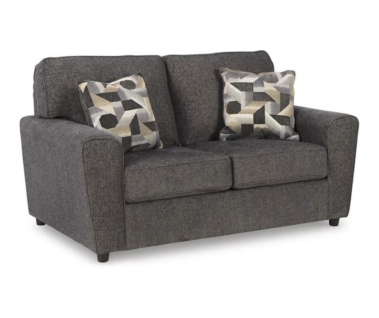 Cascilla Slate Gray Loveseat 4 Cascilla Slate Gray Loveseat - Image 2