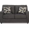 Cascilla Slate Gray Loveseat -FurniHub Store 810609756 A0 3