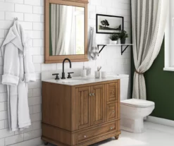 DHP Atwater Living Jazmyn Bathroom Vanity With White Sink -FurniHub Store 810610487 B0 2