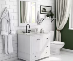 DHP Atwater Living Jazmyn Bathroom Vanity With White Sink -FurniHub Store 810610488 B0 2