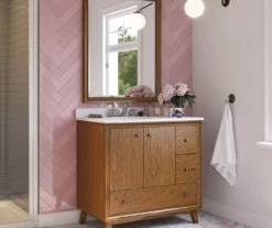 DHP Atwater Living Delias Bathroom Vanity With White Sink -FurniHub Store 810610513 B0 5