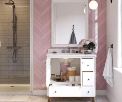 DHP Atwater Living Delias Bathroom Vanity With White Sink -FurniHub Store 810610514 B0 4