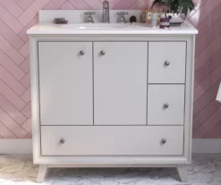 DHP Atwater Living Delias Bathroom Vanity With White Sink -FurniHub Store 810610515 B0 1