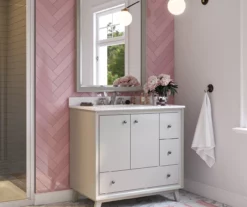 DHP Atwater Living Delias Bathroom Vanity With White Sink -FurniHub Store 810610515 B0 5