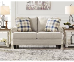 Meggett Linen Loveseat 8 Meggett Linen Loveseat -FurniHub Store 810610792 A0 3